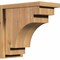 Ekena Millwork Mediterranean Smooth Corbel w/Backplate, Western Red Cedar, 7 1/2"W x 14"D x 14"H COR08X14X14MED01SWR - alternate 1